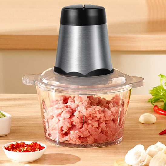 Hachoir a viande -électrique bol en verre