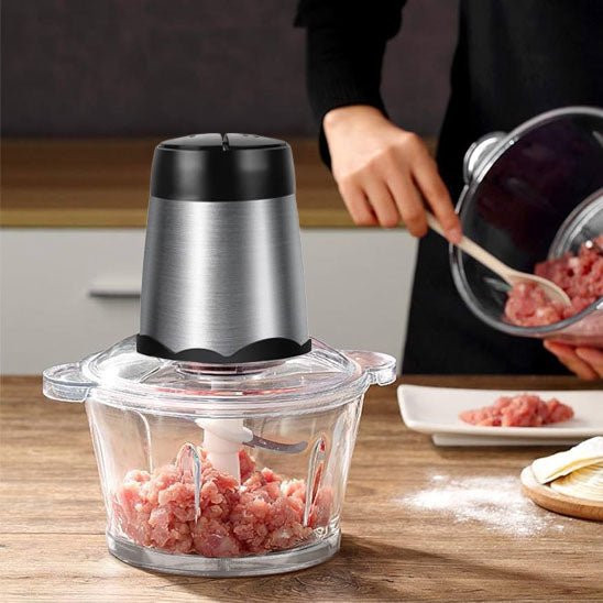 Hachoir a viande -électrique bol en verre