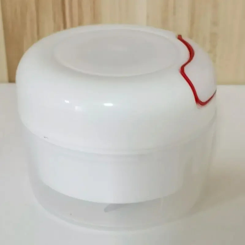 500/900ML Manual Pull Food Chopper,Hand Pull String Garlic Chopper for Kitchen,Small Food Processor with Stainless Steel Blades