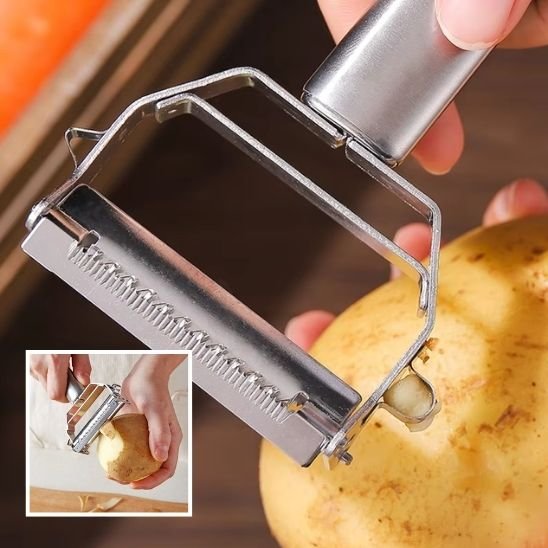 Râpe à légumes manuelle | Polyvalente
