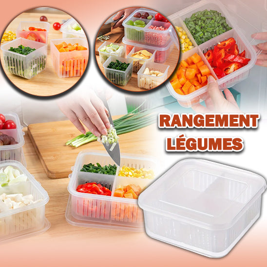 Boite de rangement de légumes et fruits