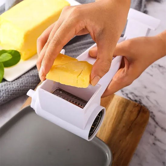 Râpe à fromage multifonction | Ergonomique
