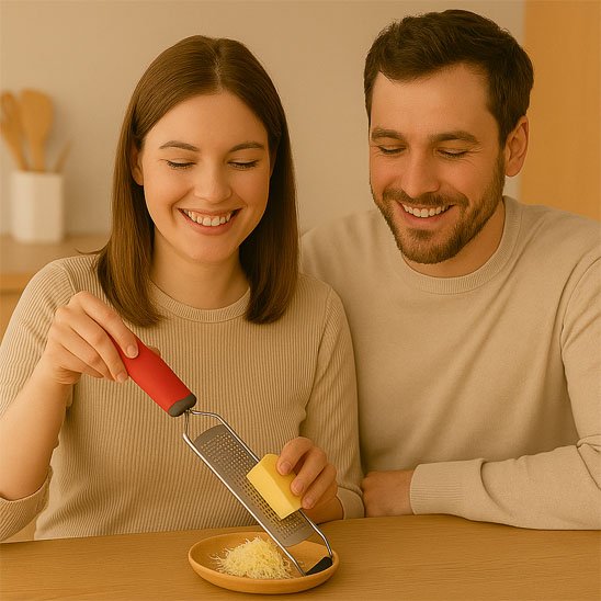 Râpe à fromage | Ergonomique