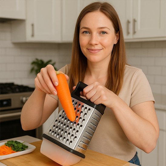 Râpe à carottes | Professionnelle Inox