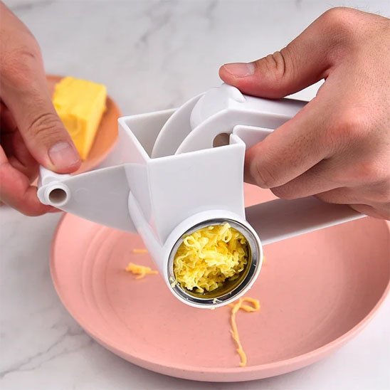 Râpe à fromage multifonction | Ergonomique