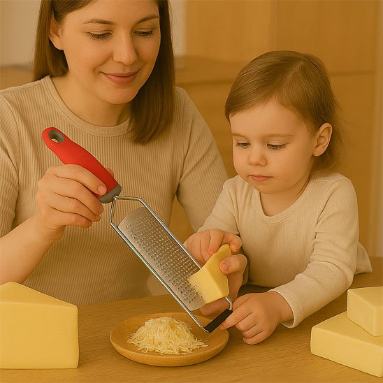 Râpe à fromage | Ergonomique